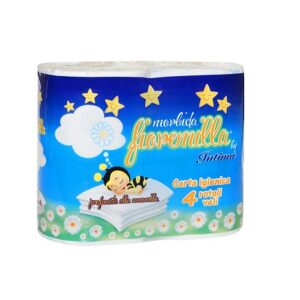 Carta Igienica FIORIMILLA 4 Veli decorata profumata 4 rotoli