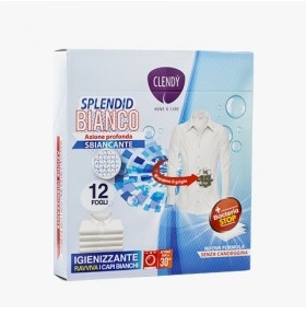 Splendi Bianco fglietti - 12 fogli CLENDY