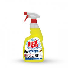 Dual Power, Sgrassatore Ultra Potente al Limone, 750 ml